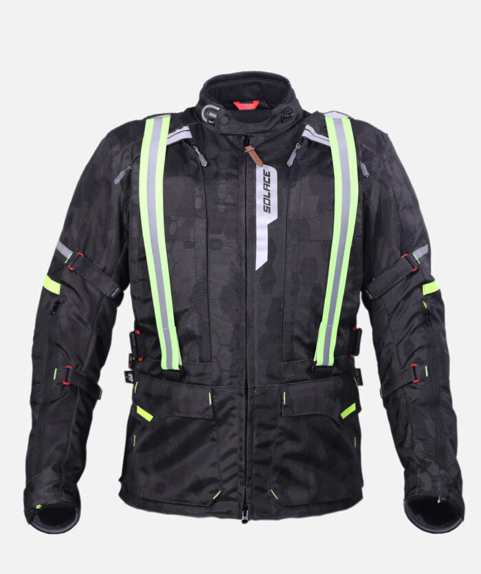 Solace Rival Furious Touring Jacket V 3.0(Camo) - AH Helmets