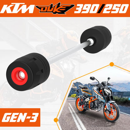 Grandpitstop Front Fork Slider for KTM DUKE 390/250 Gen 3 - Black