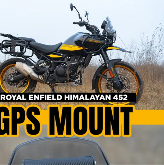 ZANA GPS MOUNT ALUMINIUM FOR HIMALAYAN 450 - AH Helmets