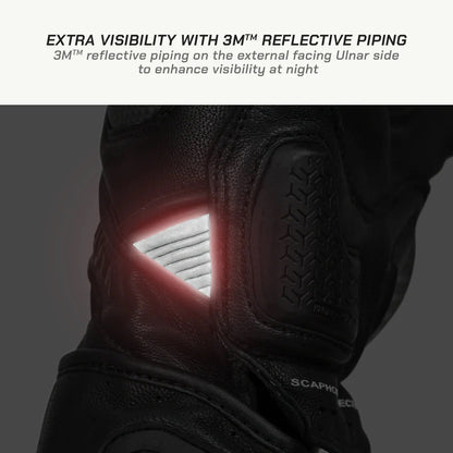 ViaTerra Grid MK3  – Riding Black full gauntlet Gloves