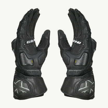 ViaTerra Grid MK3  – Riding Black full gauntlet Gloves