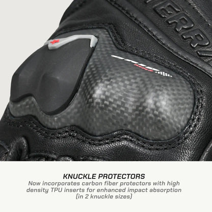 ViaTerra Grid MK3  – Riding Black full gauntlet Gloves