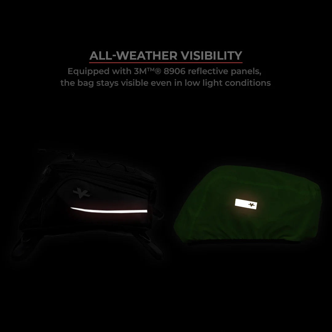 VIATERRA Ace magnetic motorcycle tank bag