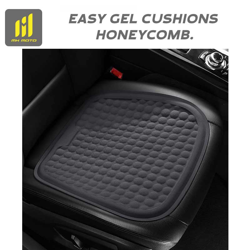 MH Moto Easy Bum Gel Cushions Honeycomb For Car & Office, Home, Wheel Chair - AH Helmets