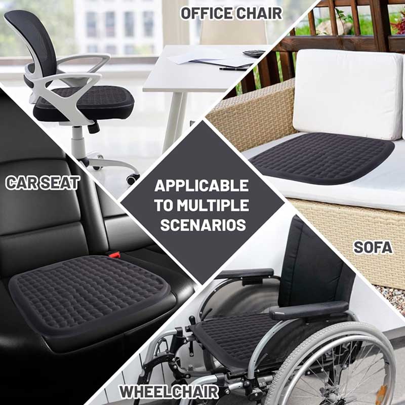 MH Moto Easy Bum Gel Cushions Honeycomb For Car & Office, Home, Wheel Chair - AH Helmets
