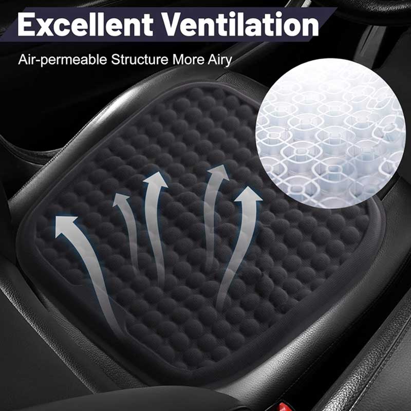 MH Moto Easy Bum Gel Cushions Honeycomb For Car & Office, Home, Wheel Chair - AH Helmets