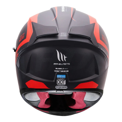 MT Blade 2SV Genesis Matt Red Helmet