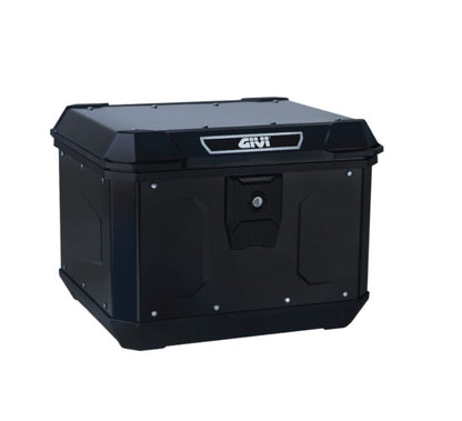 GIVI MATTERHORN ALUMINIUM TOPCASE BLACK PAINTED-47LTR (MTN 47B-WP)