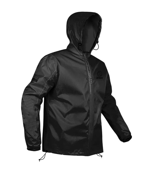 Rynox H2Go Pro 3 Rain Jacket (Black) - AH Helmets