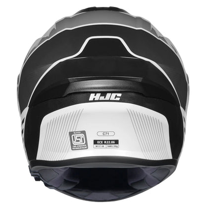HJC C71 Morix MC5 Gloss White Black