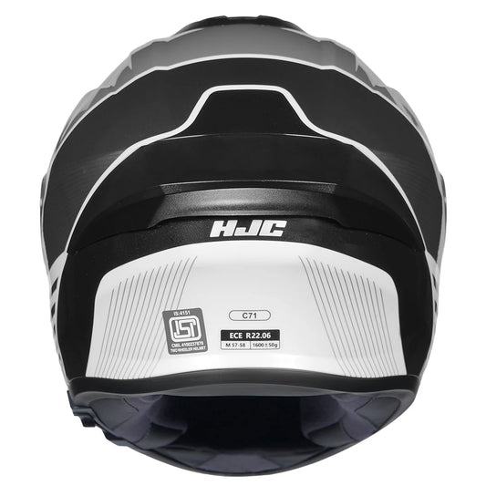 HJC C71 Morix MC5 Gloss White Black