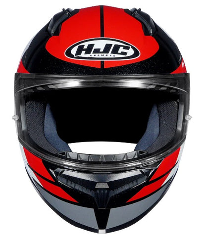 HJC C10 HIPER BLACK RED BLUE (MC21) HELMET