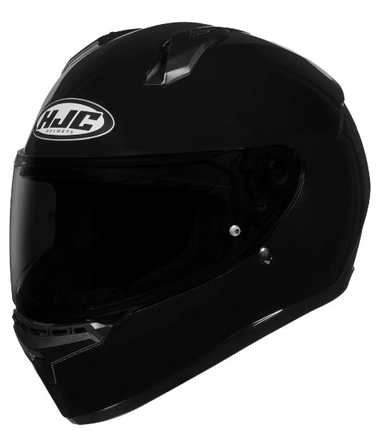 HJC C10 SOLID BLACK HELMET