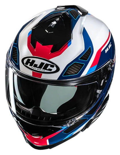 HJC I71 ZEST (MC21) WHITE-RED-BLUE HELMET