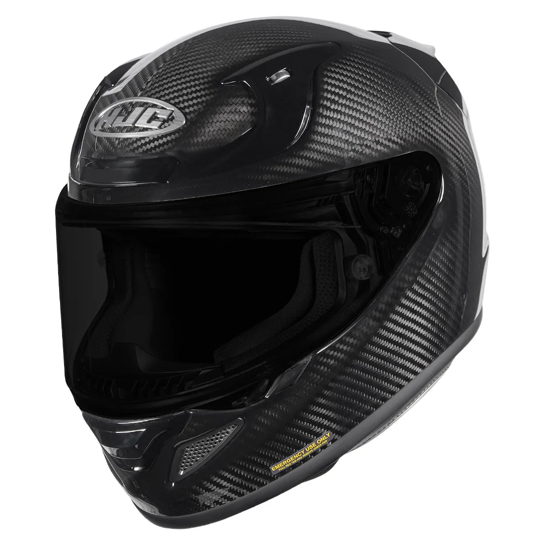 HJC RPHA 12 Carbon Solid Gloss Black Helmet