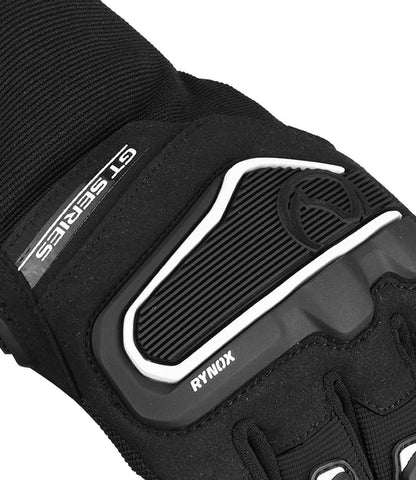 Rynox Helium GT 2 Black White Gloves