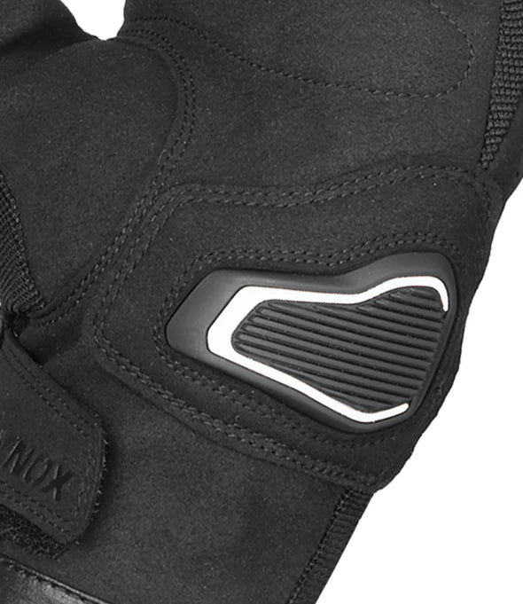 Rynox Helium GT 2 Black White Gloves