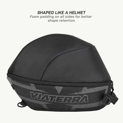 VIATERRA ESSENTIALS MOTORCYCLE HELMET BAG