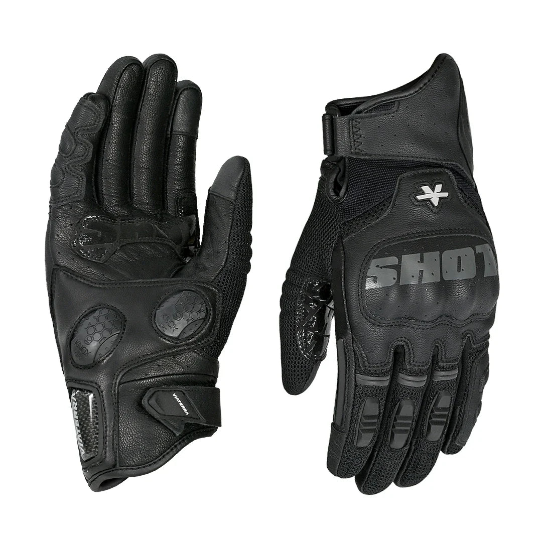ViaTerra Holeshot Pro – Semi Gauntlet Hybrid Riding Gloves - AH Helmets