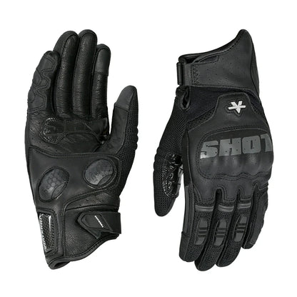 ViaTerra Holeshot Pro – Semi Gauntlet Hybrid Riding Gloves - AH Helmets