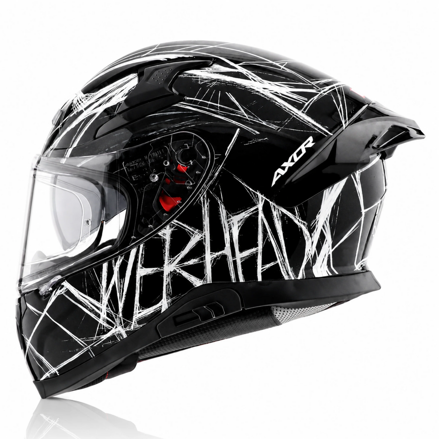AXOR APEX MARVEL SPIDER MAN EDITION FULL-FACE HELMET WITH SPOILER
