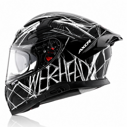 AXOR APEX MARVEL SPIDER MAN EDITION FULL-FACE HELMET WITH SPOILER