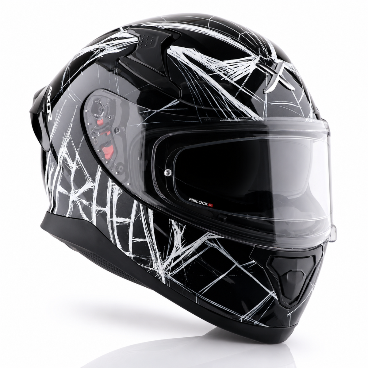 AXOR APEX MARVEL SPIDER MAN EDITION FULL-FACE HELMET WITH SPOILER