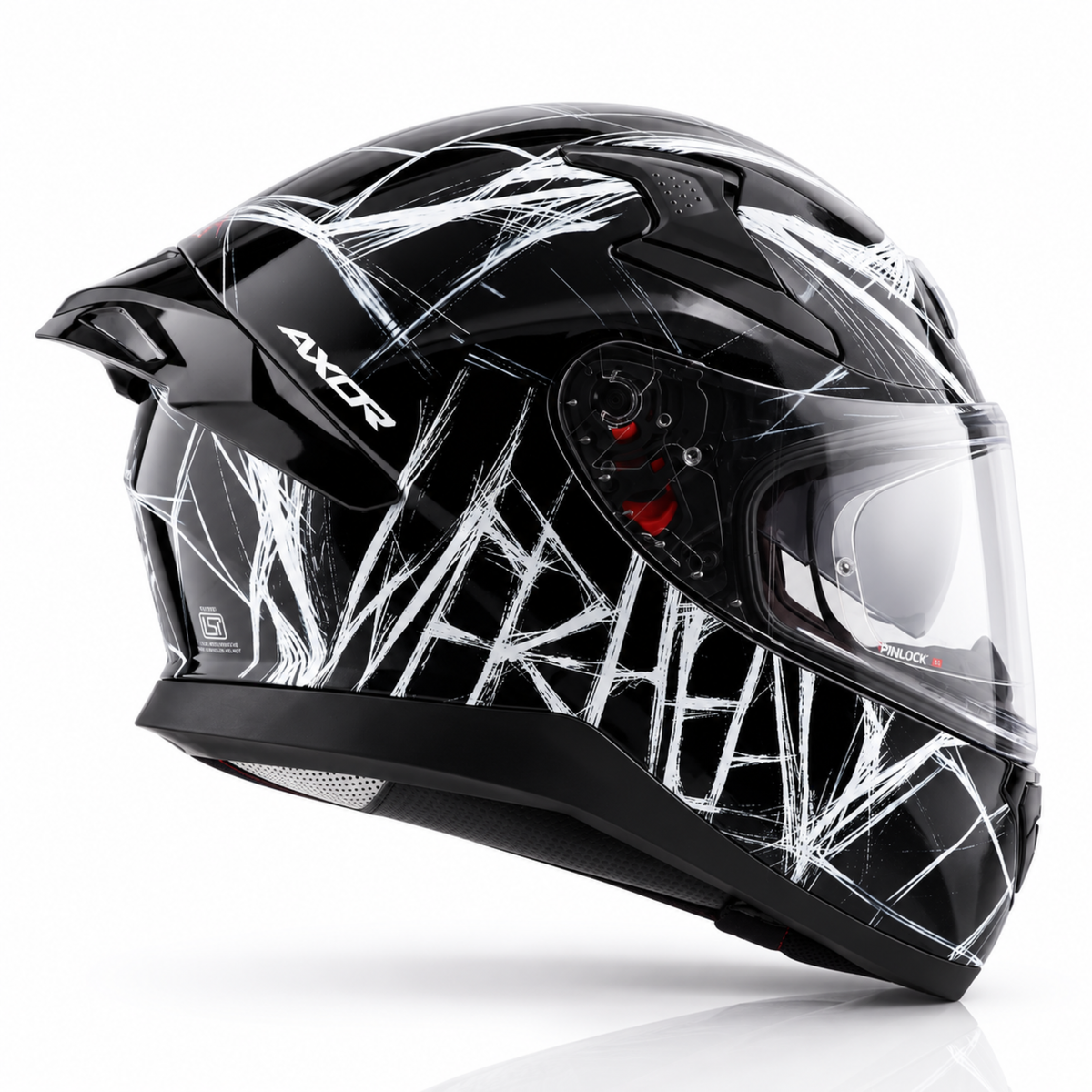 AXOR APEX MARVEL SPIDER MAN EDITION FULL-FACE HELMET WITH SPOILER