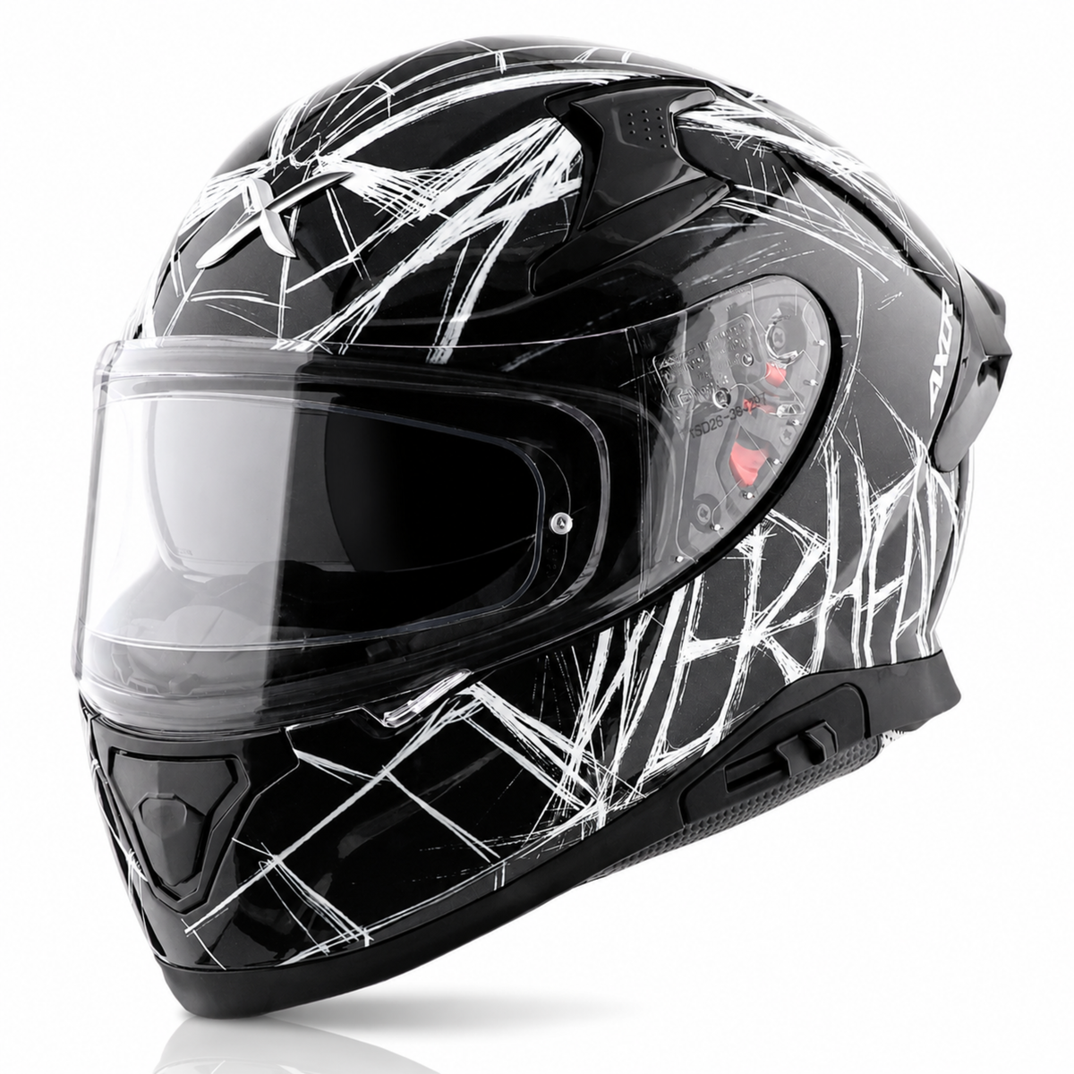 AXOR APEX MARVEL SPIDER MAN EDITION FULL-FACE HELMET WITH SPOILER