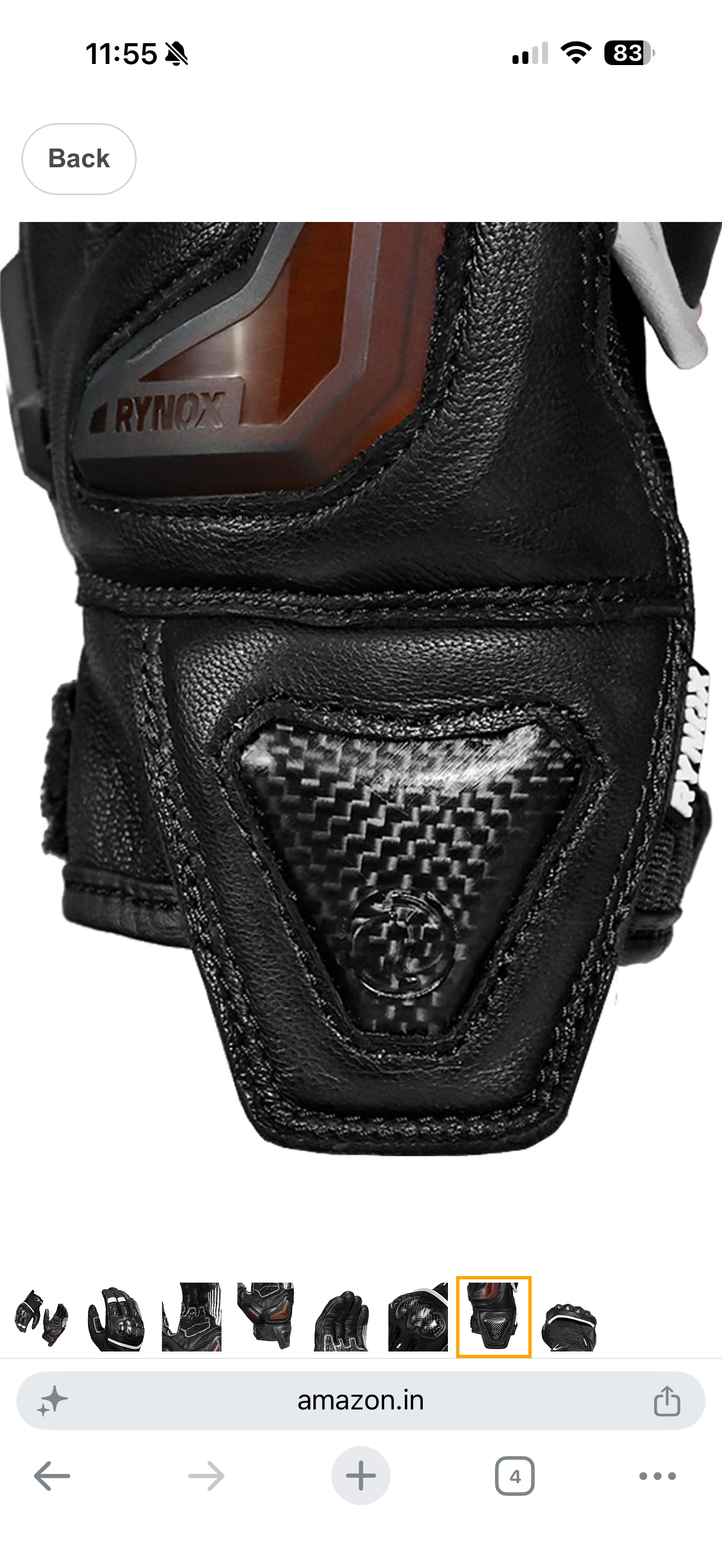 Rynox Tornado Pro 5 Gloves