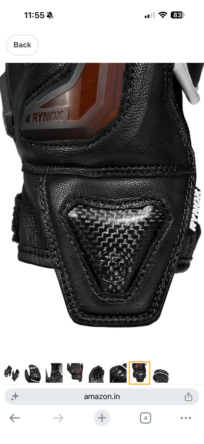 Rynox Tornado Pro 5 Gloves