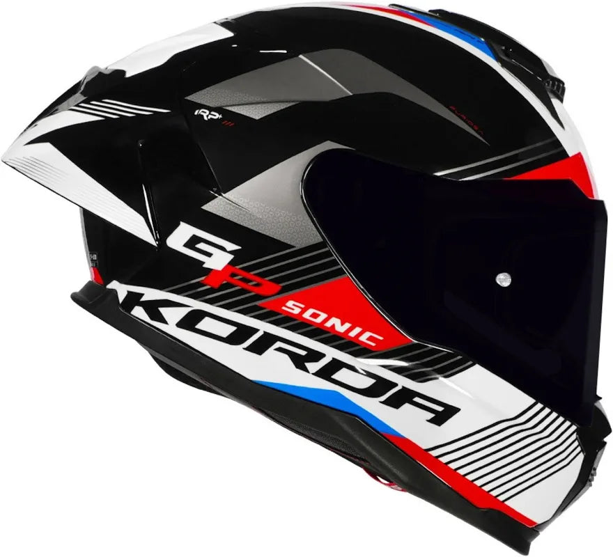 KORDA SONIC GP FURIOSA W/V HELMET- GLOSS RED
