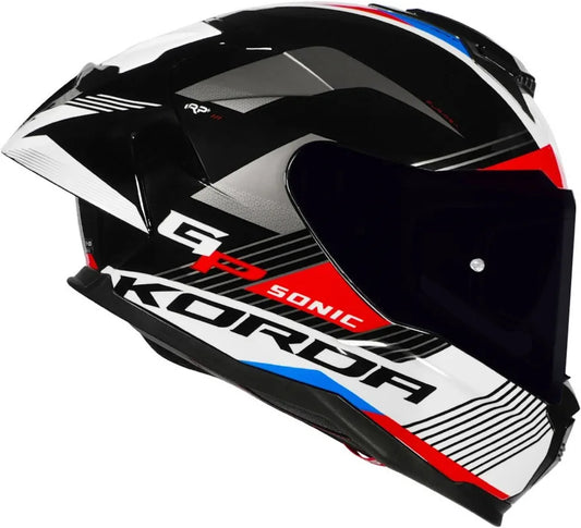 KORDA SONIC GP FURIOSA W/V HELMET- GLOSS RED