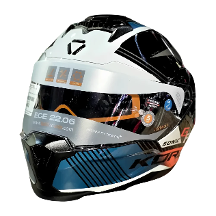 KORDA SONIC GP FURIOSA W/V HELMET- GLOSS ORANGE