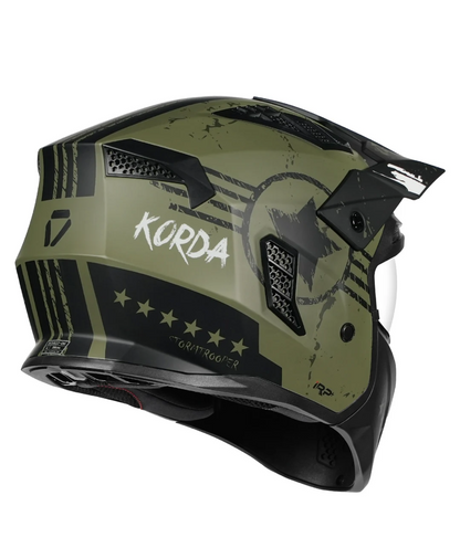 Korda StormTrooper Hero W/V Helmet -Matt Olive Green