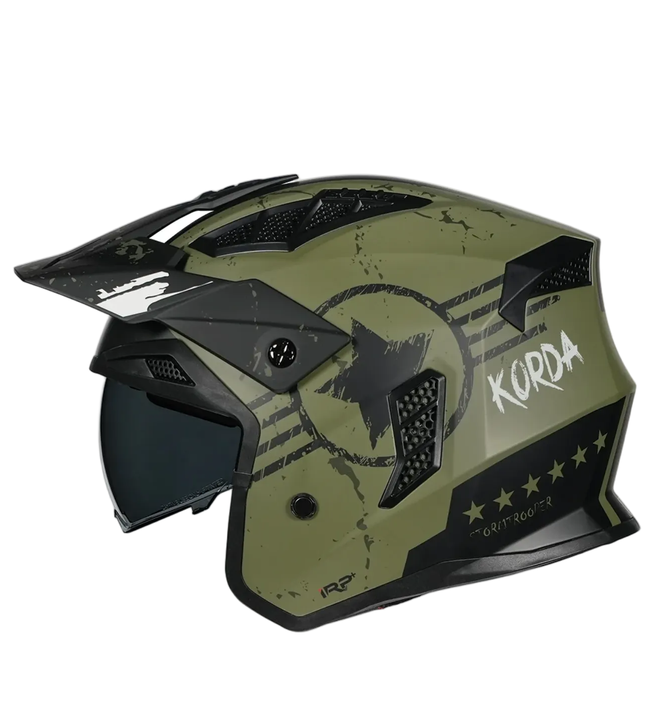 Korda StormTrooper Hero W/V Helmet -Matt Olive Green