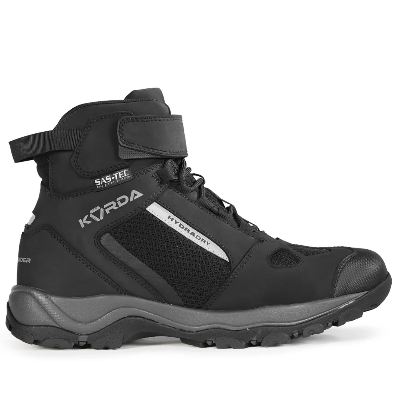 Korda Pathfinder Riding Boots With Sastec Protection Black