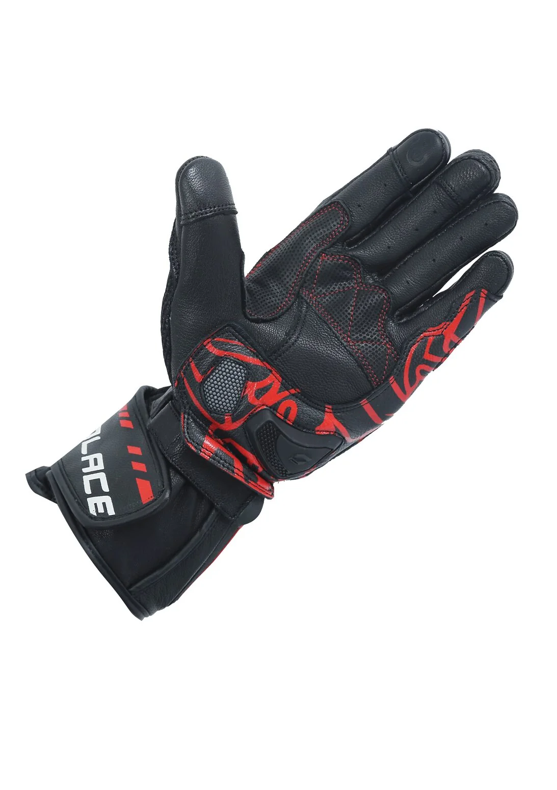 Solace Rover Long Gloves - Red