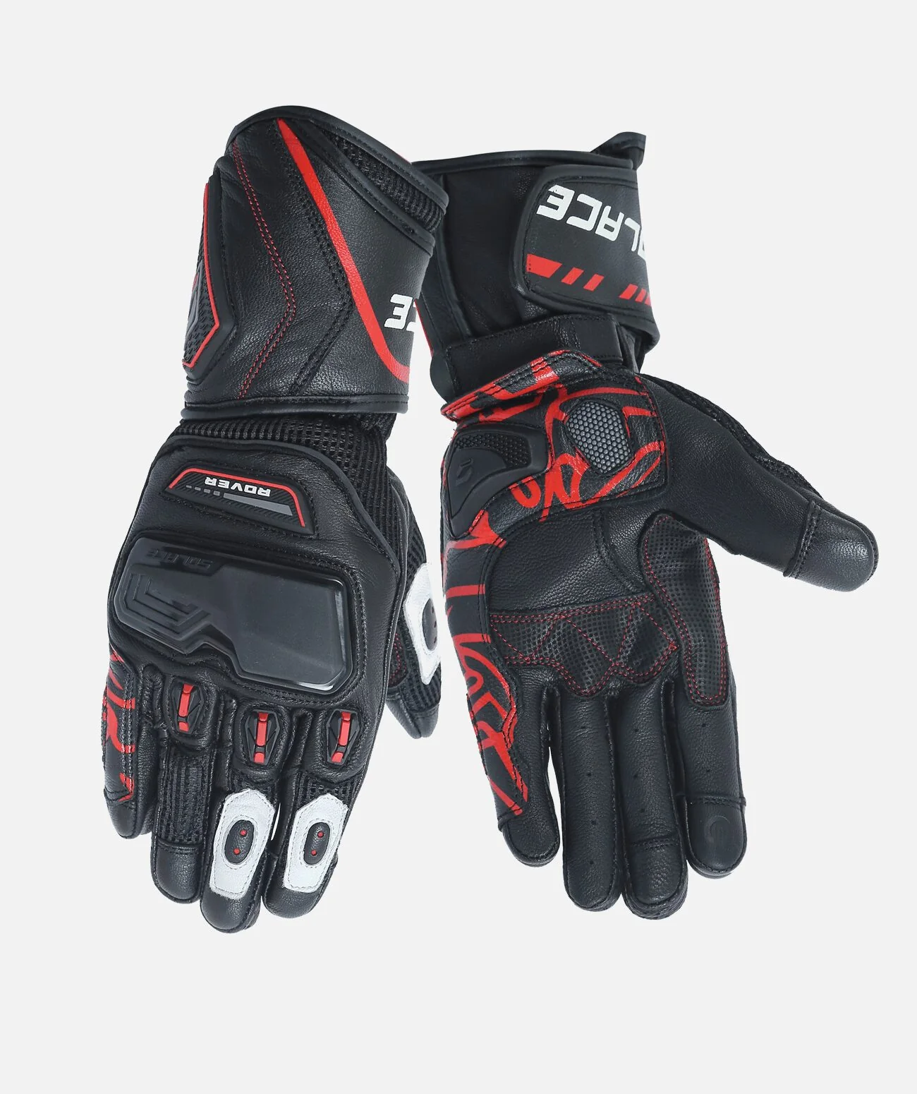 Solace Rover Long Gloves - Red