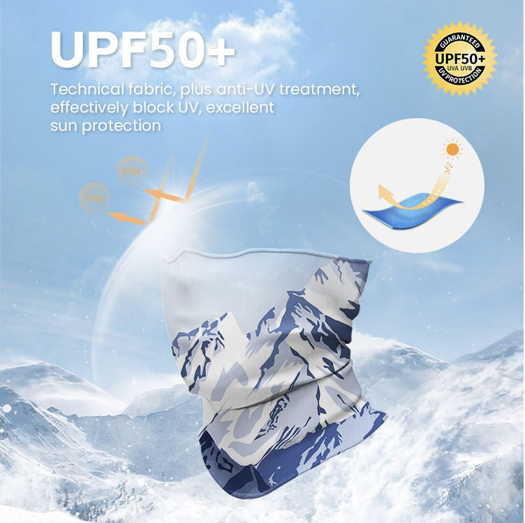 ICE Cool Bamboo Head Scarf UPF50+(9 in 1)