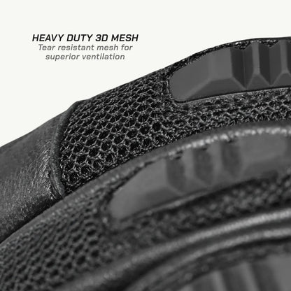 VIATERRA KRUGER V2 FULL GAUNTLET TOURING GLOVES (BLACK)