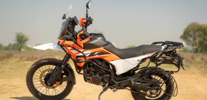 ZANA Tank Guard /Crash Guard With Slider Puck Black For KTM ADV 390 (2025) - AH Helmets