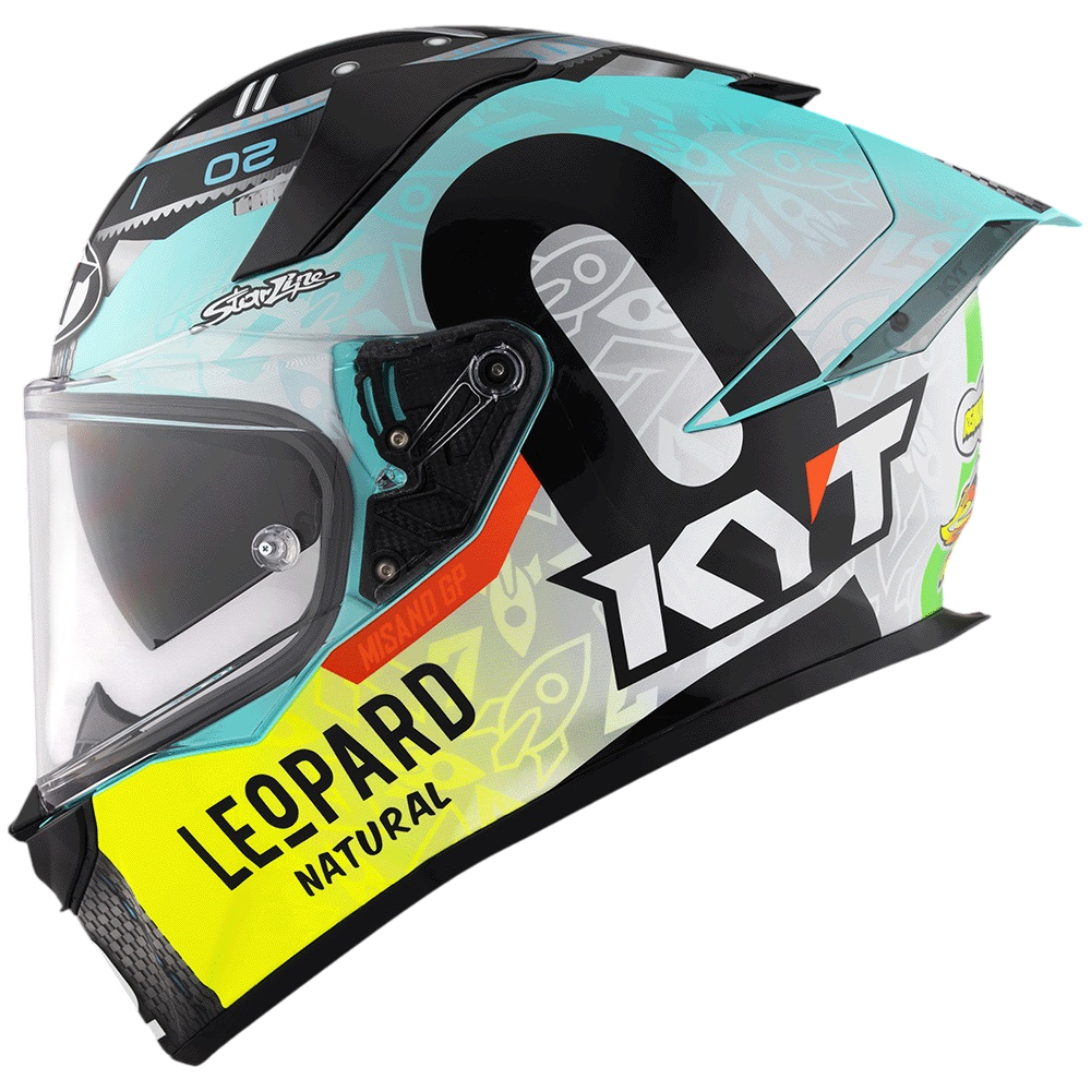 KYT R2R Pro Foggia Misano 2022 Replica Gloss Helmet - AH Helmets
