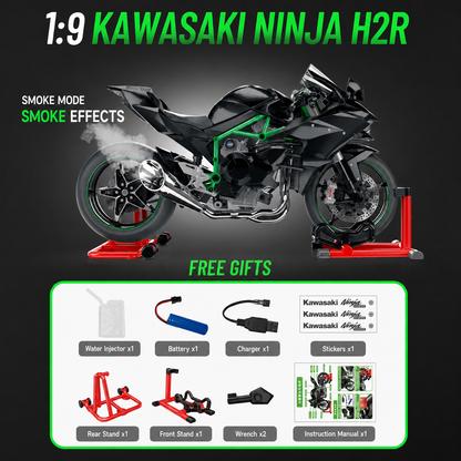 Kawasaki Ninja H2R Alloy Bike Model Toy
