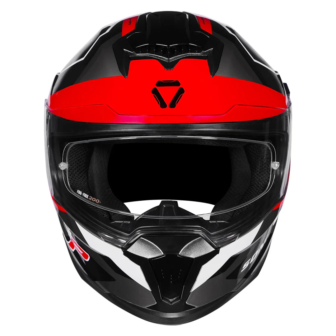 Korda Sonic GP Flash W/P Helmet - Gloss Red (White)