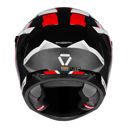 Korda Sonic GP Flash W/P Helmet - Gloss Red (White)