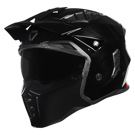Korda StormTrooper Solid Gloss Black Helmet