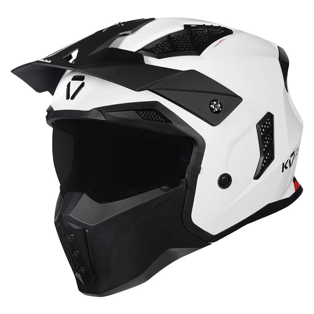 Korda StormTrooper Solid Helmet (Black White)