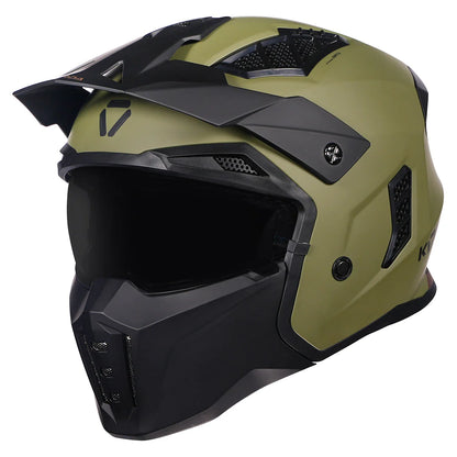 Korda StormTrooper Solid Helmet (Olive Green)