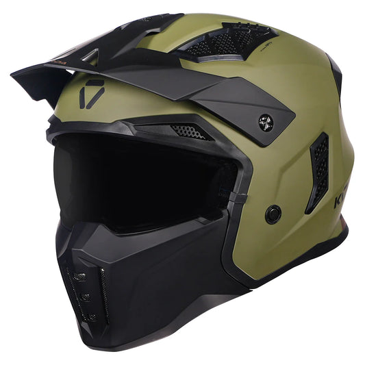 Korda StormTrooper Solid Helmet (Olive Green)